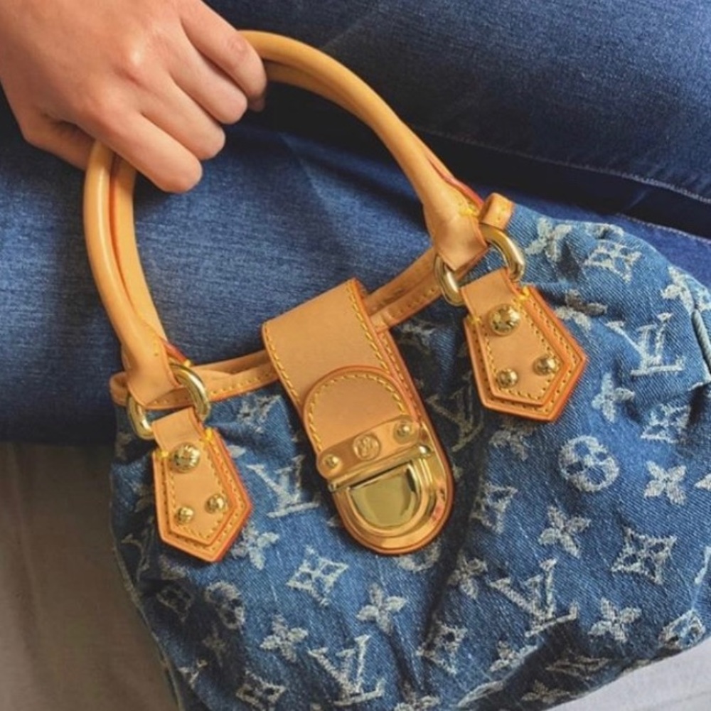 Louis Vuitton denim bag